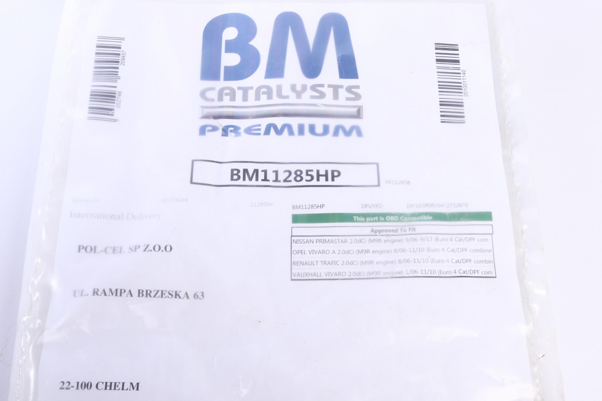 BM11285HP BM CATALYSTS